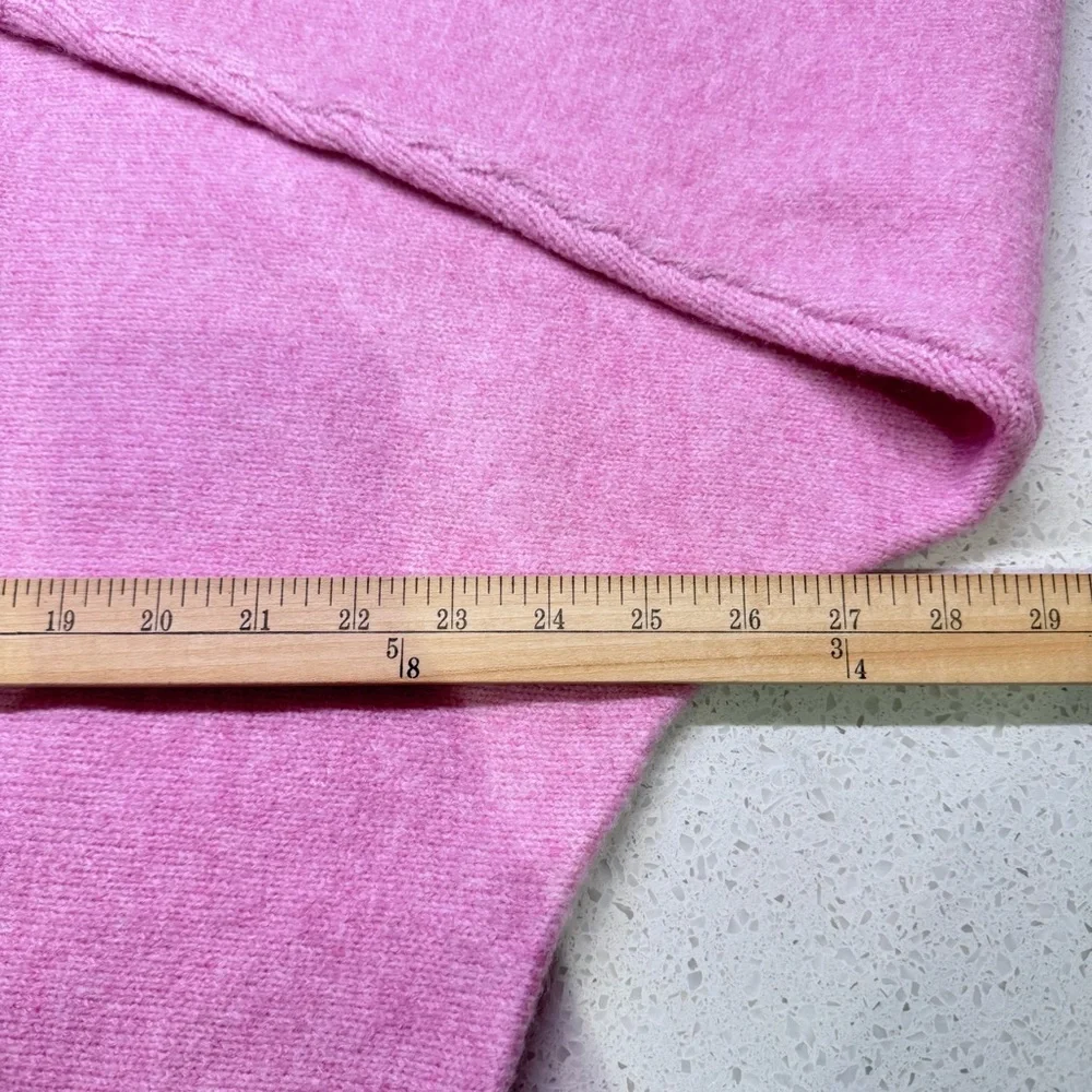 Double Zero Pink Crewneck Sweater with Dolman Sleeves Large - NWT - Picture 8 of 10